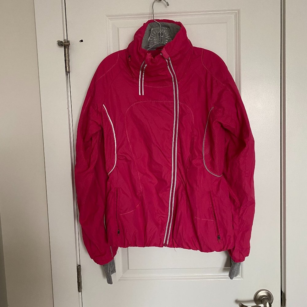 Lululemon 10 Pink Women's Rain Jacket Gem